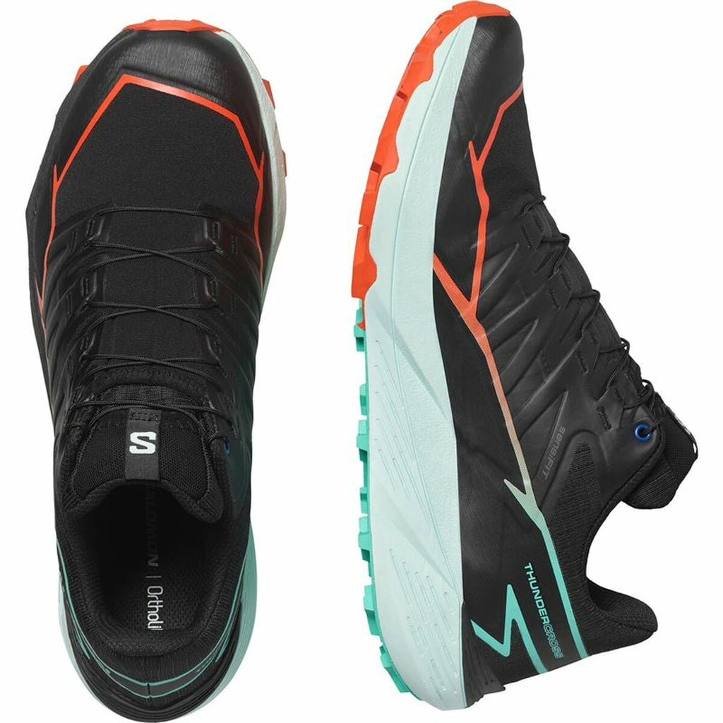 Running Shoes for Adults Salomon Thundercross Black-4