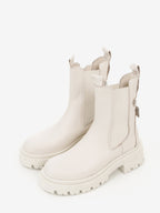 Women's leather shoes-3