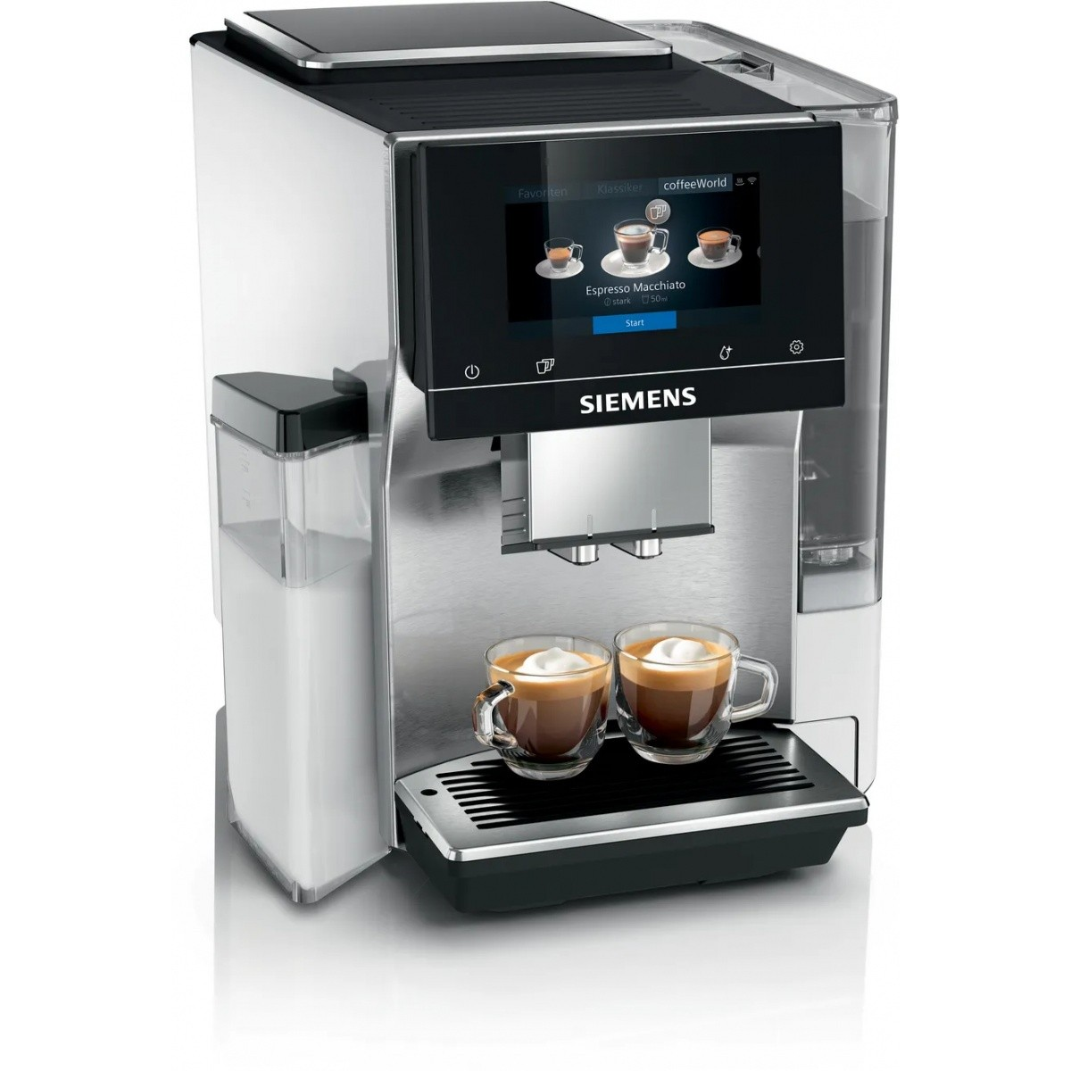 Siemens EQ700 TQ715R03 Bean to Cup Coffee Machine - Silver (TQ715R03)-0