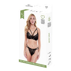 Underwear Set Baci Lingerie Black (S/M)-3