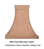 Hope - Silk & Organic Cotton Brief in Skin Tone Colours-4