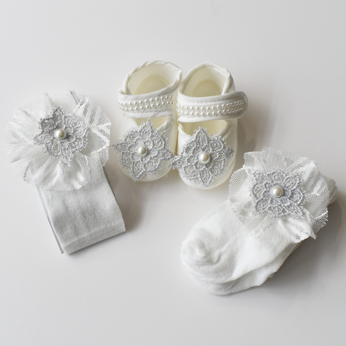 Baby Bliss Baby Shoes Set-0