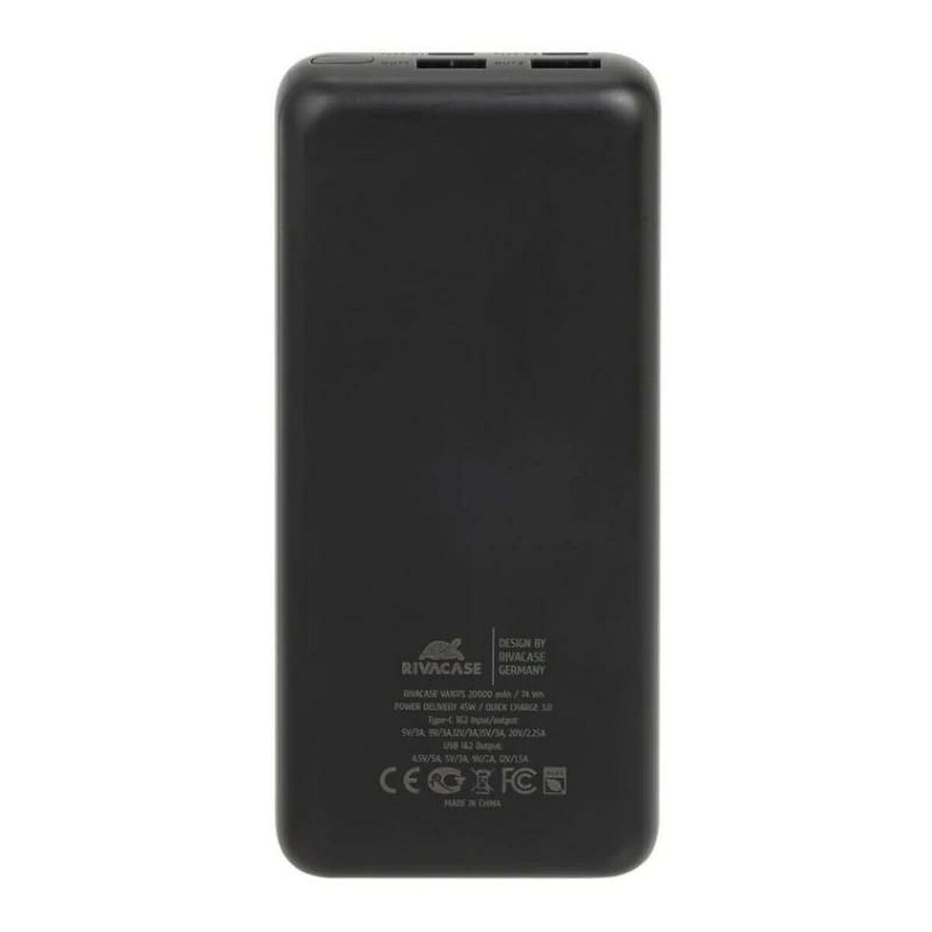 Powerbank Rivacase VA1075 Black 20000 mAh-1
