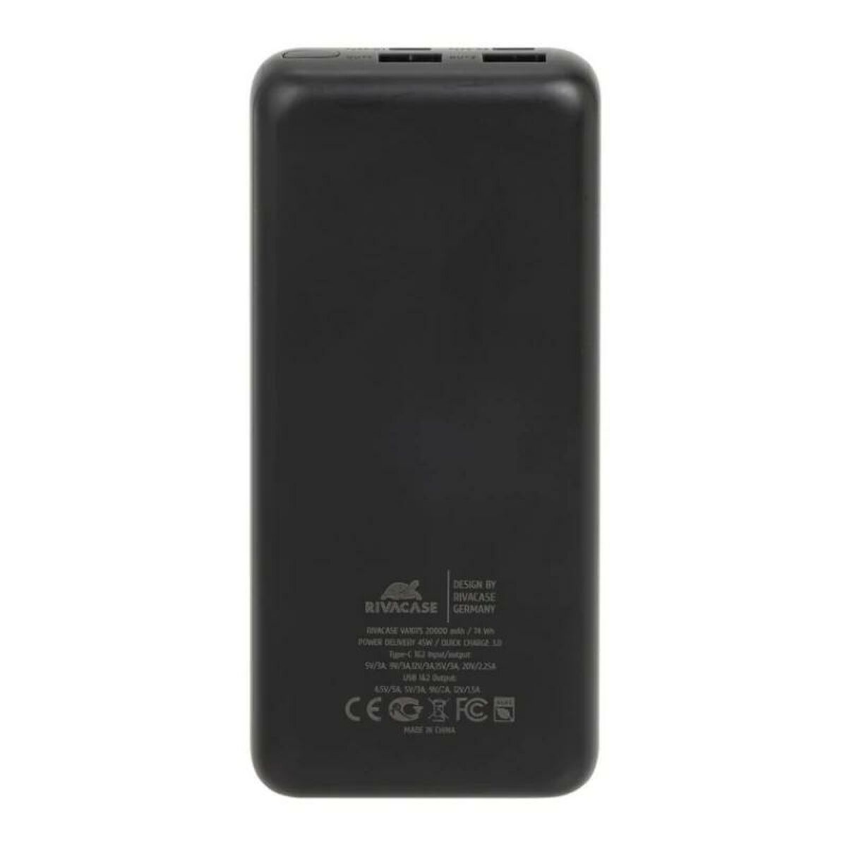 Powerbank Rivacase VA1075 Black 20000 mAh-1