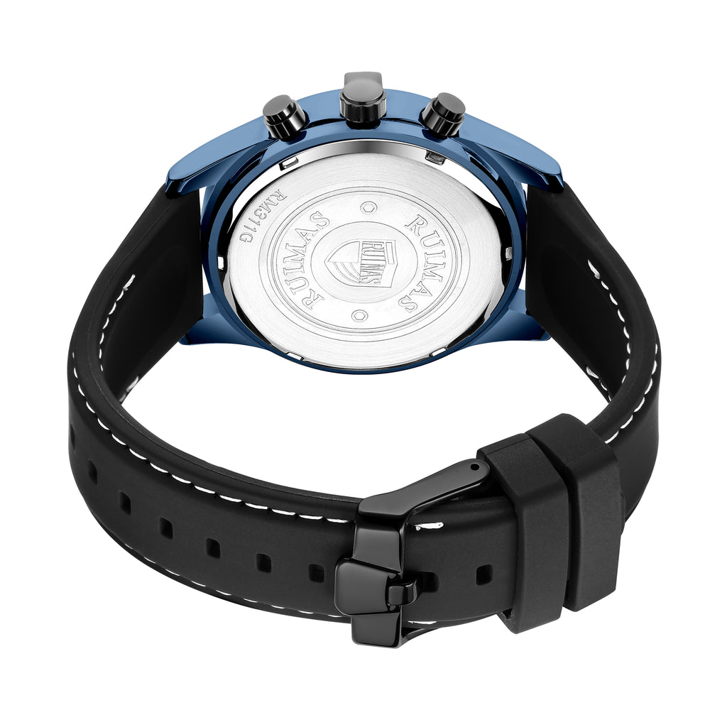 RUIMAS Top Luxury Quartz Wristwatches Men Silicone Large Dial  Military Sports Watches Waterproof Luminous Date Reloj Hombre-13