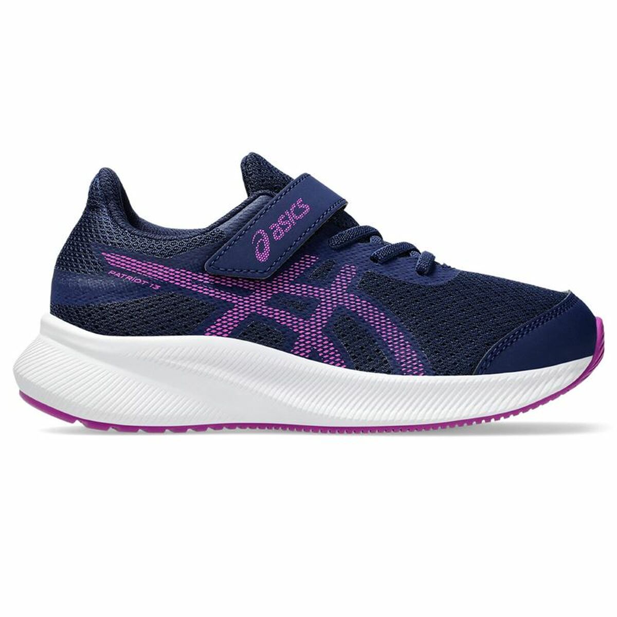 Running Shoes for Kids Asics Patriot 13 Ps Infantil Blue-0