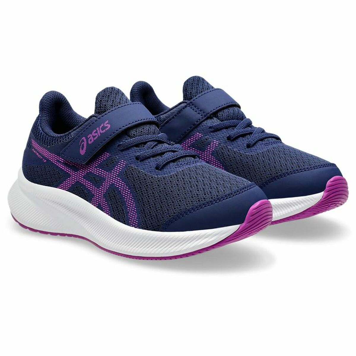 Running Shoes for Kids Asics Patriot 13 Ps Infantil Blue-3