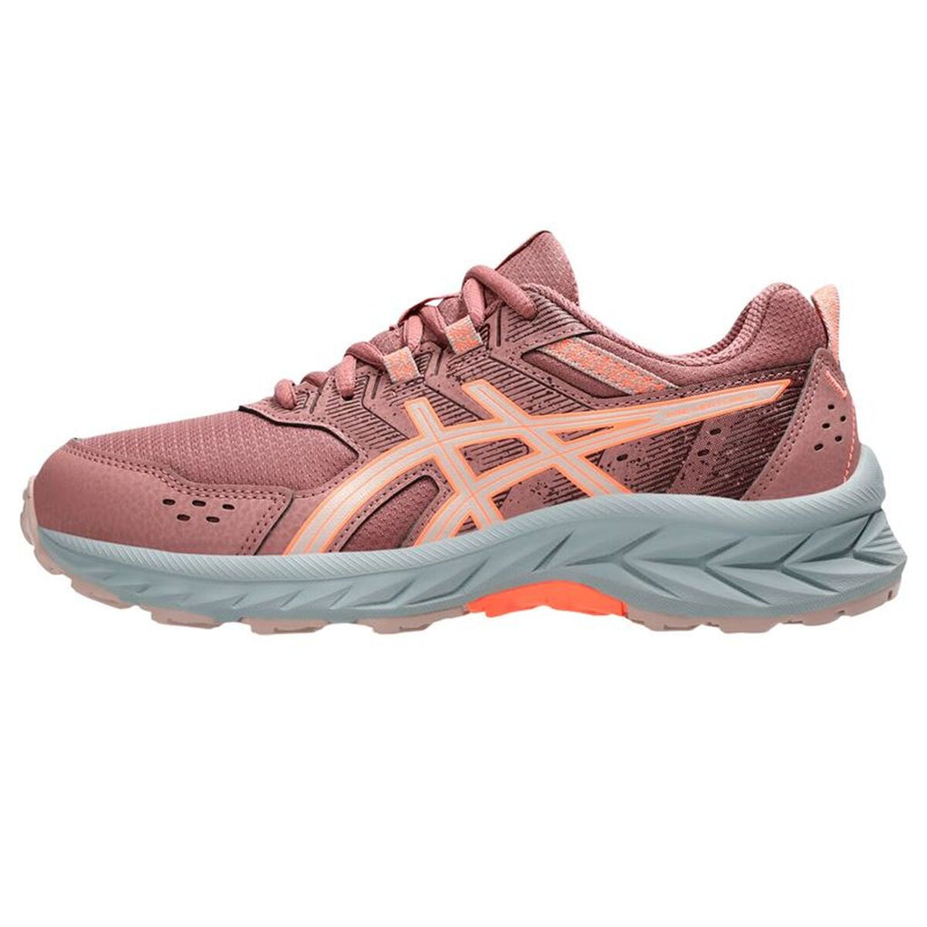 Sports Shoes for Kids Asics Pre Venture 9 Gs Salmon Crimson Red-4