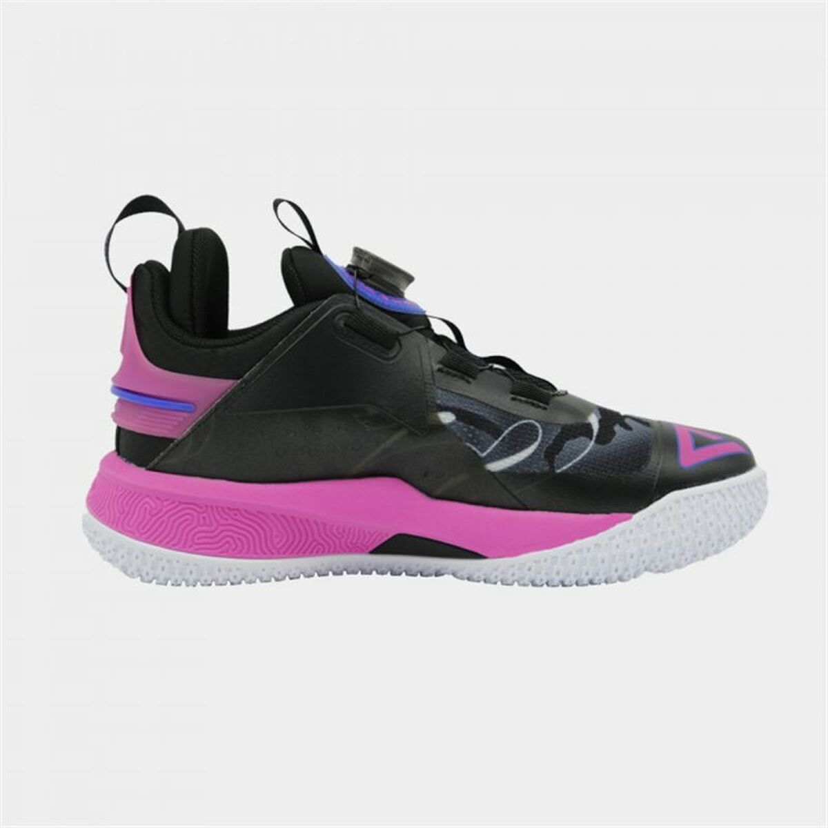 Basketball Shoes for Children Peak Flash Kid Black-6