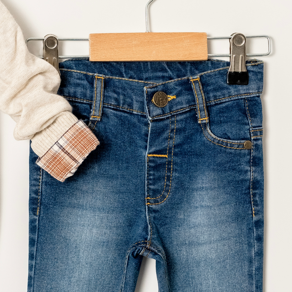 Four Love Sweater Jeans Set-3