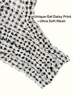 Milanblocks Vintage Style Gingham Daisy Ruffle Panties-3