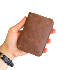 Porto - Genuine Leather Wallet with Zipper Feature-0