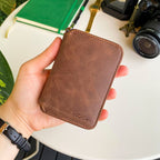 Porto - Genuine Leather Wallet with Zipper Feature-6