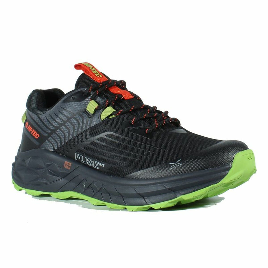 Walking Shoes for Men Hi-Tec Fuse Trail Low Black-5
