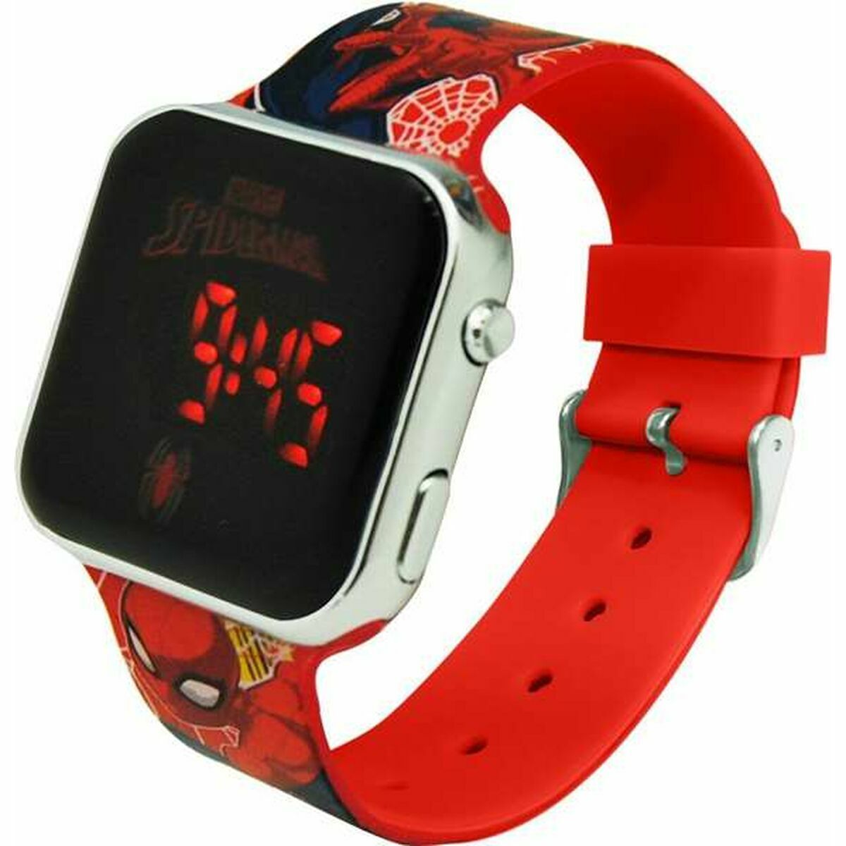 Digital clock Kids Licensing ZZIPP Red LED Screen-0