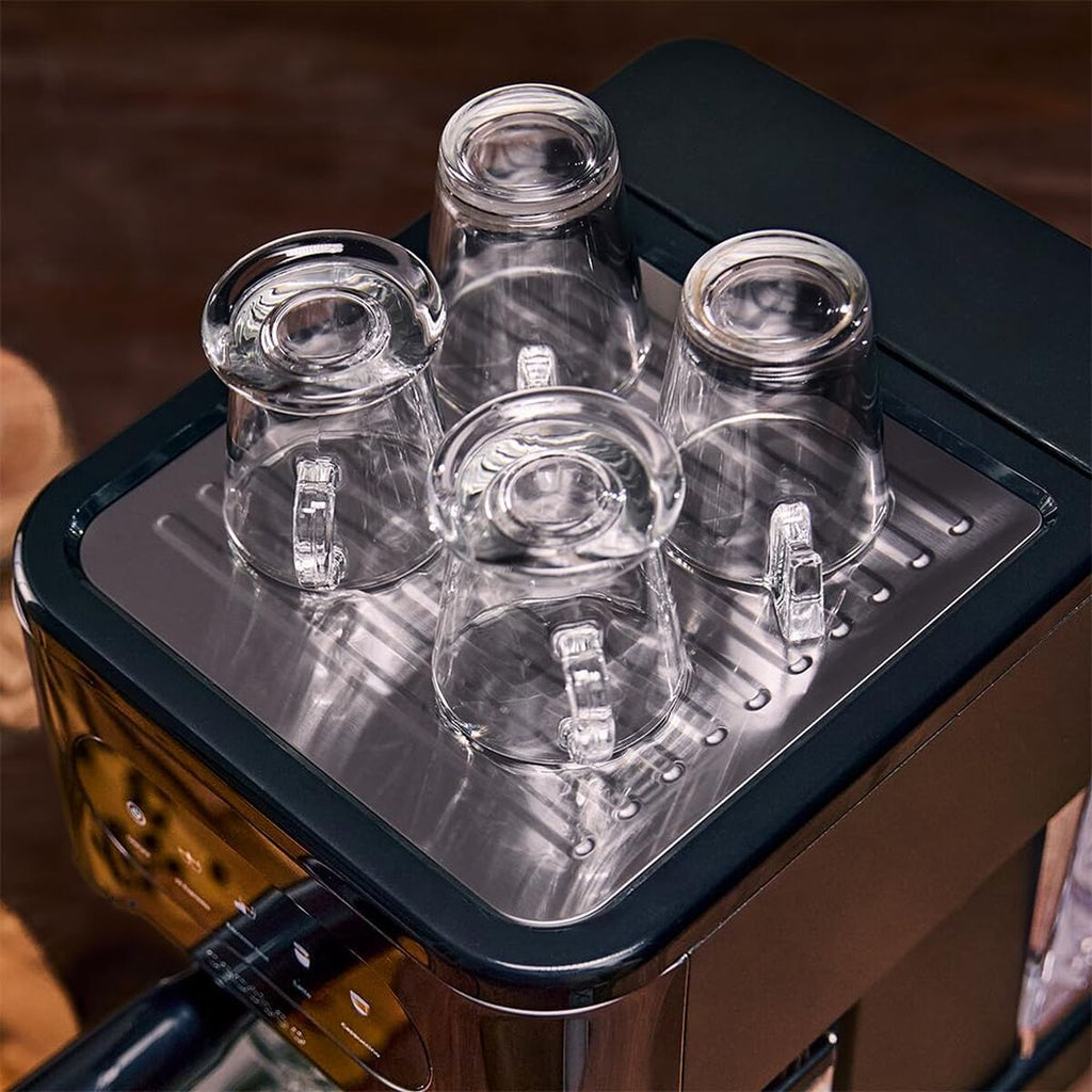 Cecotec Power Espresso 20 ColdBrew Latte 1350W 20bar Black Manual Coffee Machine-10