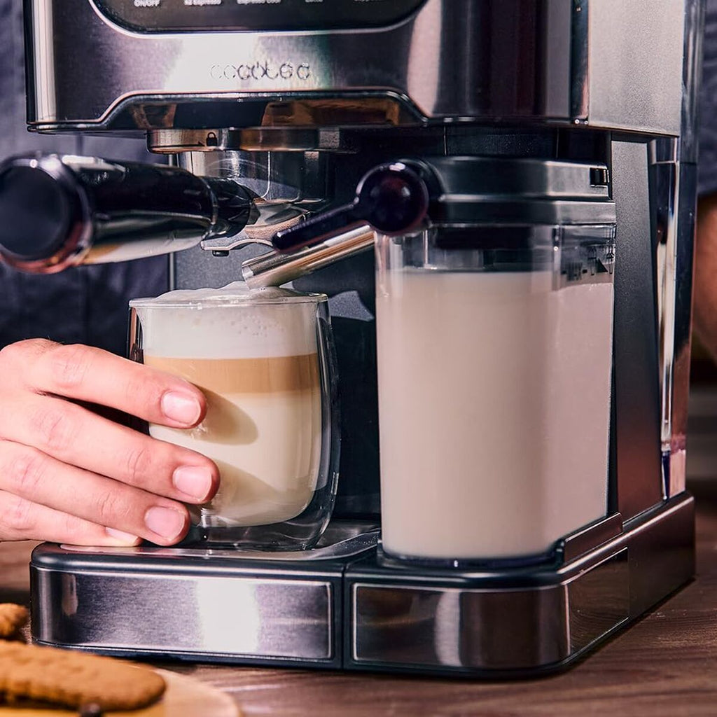 Cecotec Power Espresso 20 ColdBrew Latte 1350W 20bar Black Manual Coffee Machine-2