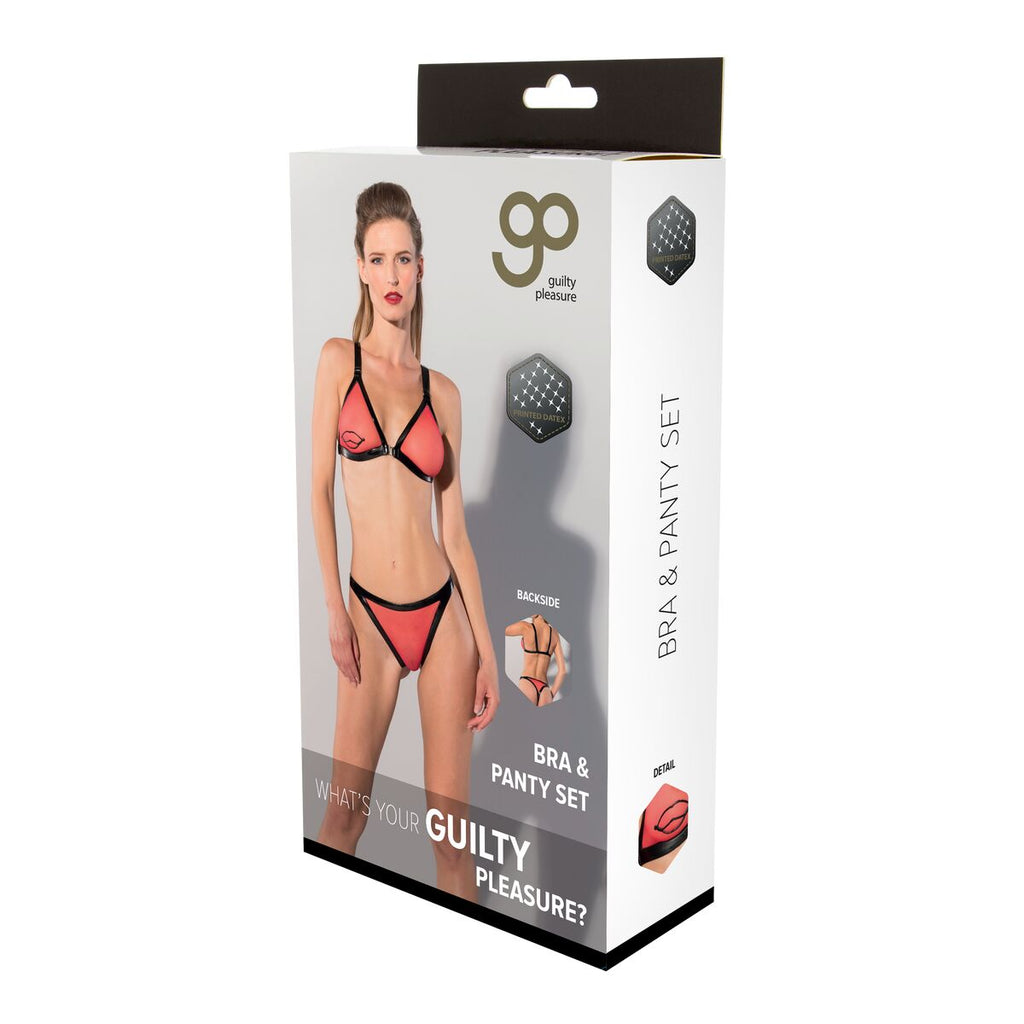 Underwear Set Guilty Pleasure Red (XL)-0