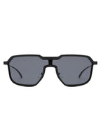 Fusion - Retro Oversized Square Geometric Fashion Sunglasses-1