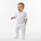 Archie's Penguin Tail Vest Set-1