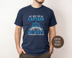 I Am the Captain of This Boat Comfort Colors Shirt-2