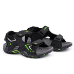 Rock Boys Outdoor Adjustable Sandal Black/Lime-1