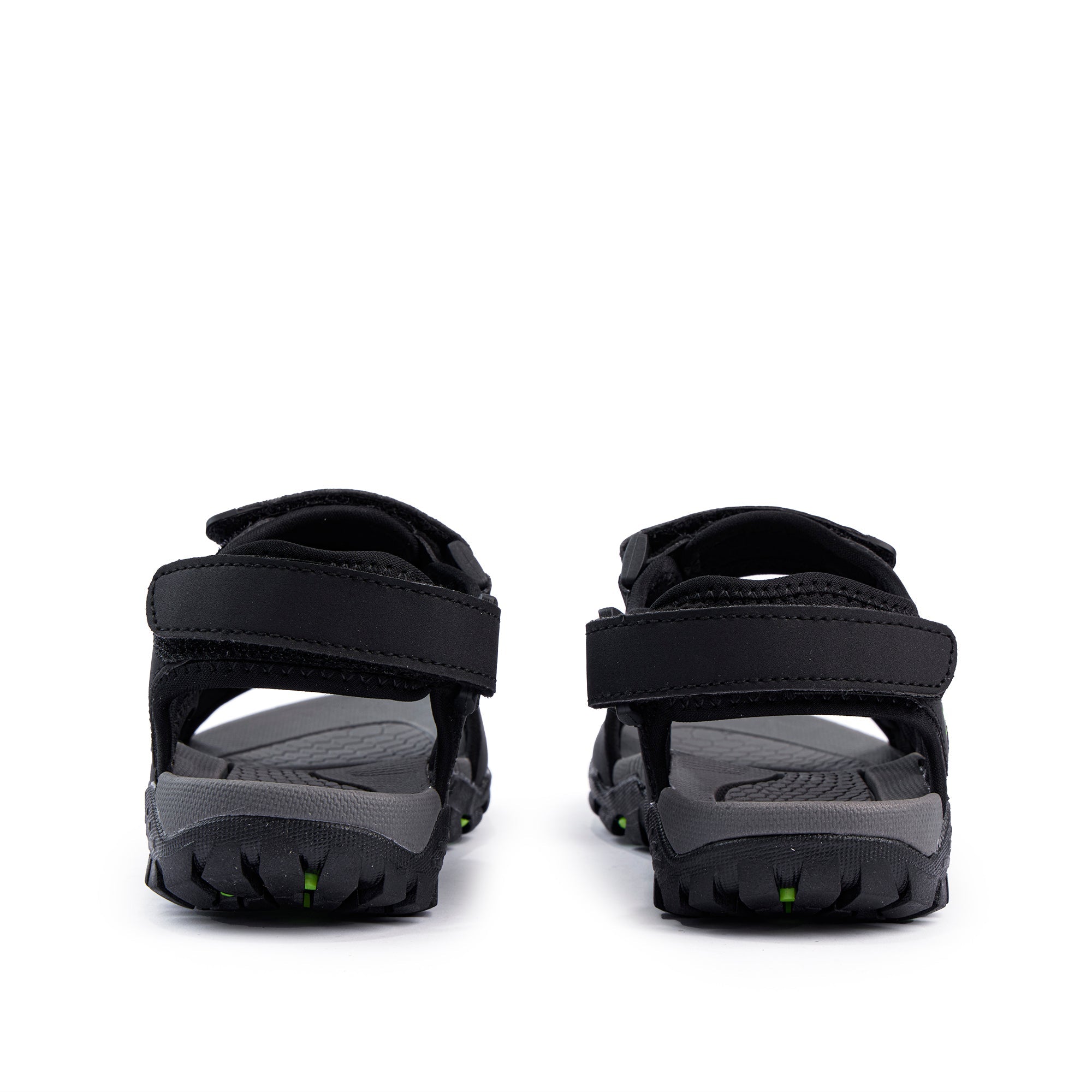 Rock Boys Outdoor Adjustable Sandal Black/Lime-3