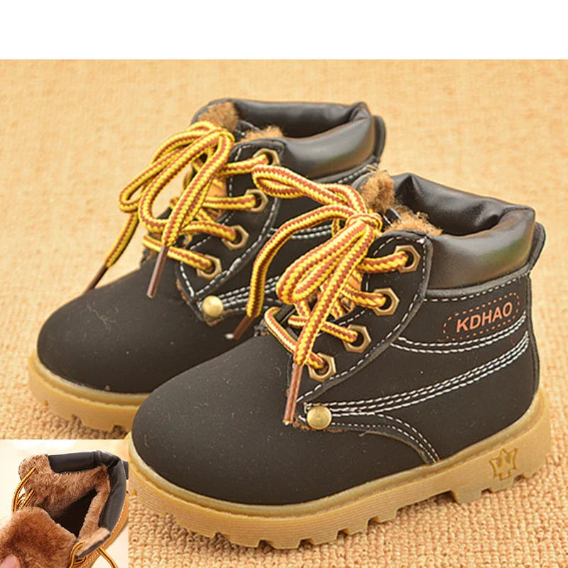 Lug-Soled Boots with Laces for Children Multivariant-8