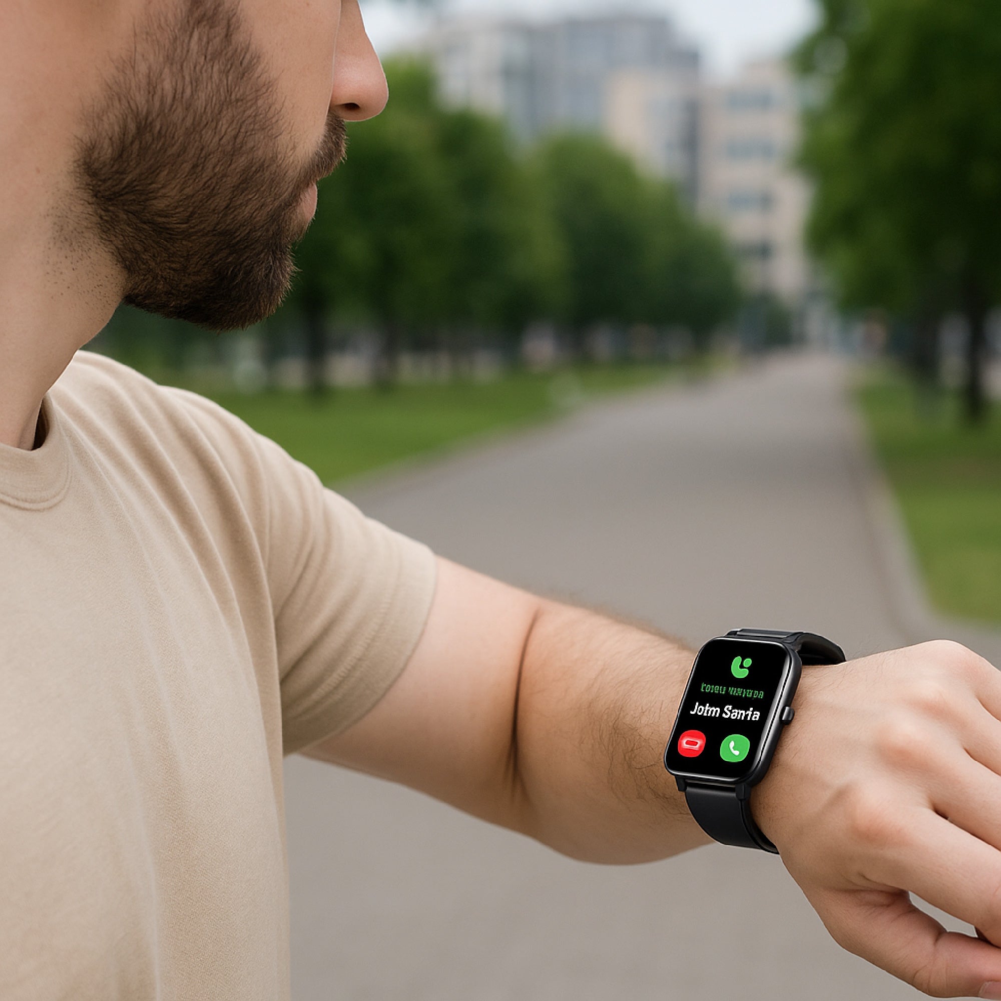 Viedpulksteņa un labsajūtas gredzena komplekts ar Bluetooth zvaniem un veselības uzraudzību