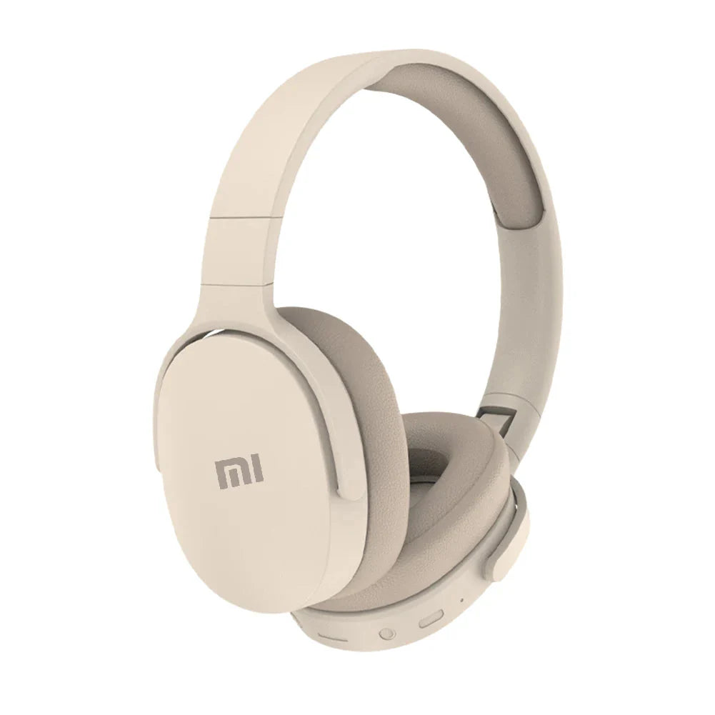 xiaomi nneoba wireless bluetooth over ear headphones beige