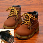 Lug-Soled Boots with Laces for Children Multivariant-7