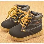 Lug-Soled Boots with Laces for Children Multivariant-1