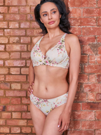 Sunbleached Floral - Silk & Organic Cotton Brief-4
