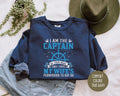 I Am the Captain of This Boat Comfort Colors Sweatshirt-0