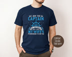 I Am the Captain of This Boat Comfort Colors Shirt-4