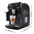 Philips | Coffee machine | EP4441/50 | Pump pressure 15 bar | Built-in milk frother | Fully Automatic | 1500 W | Black (EP4441/50)-0