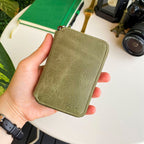 Porto - Genuine Leather Wallet with Zipper Feature-4