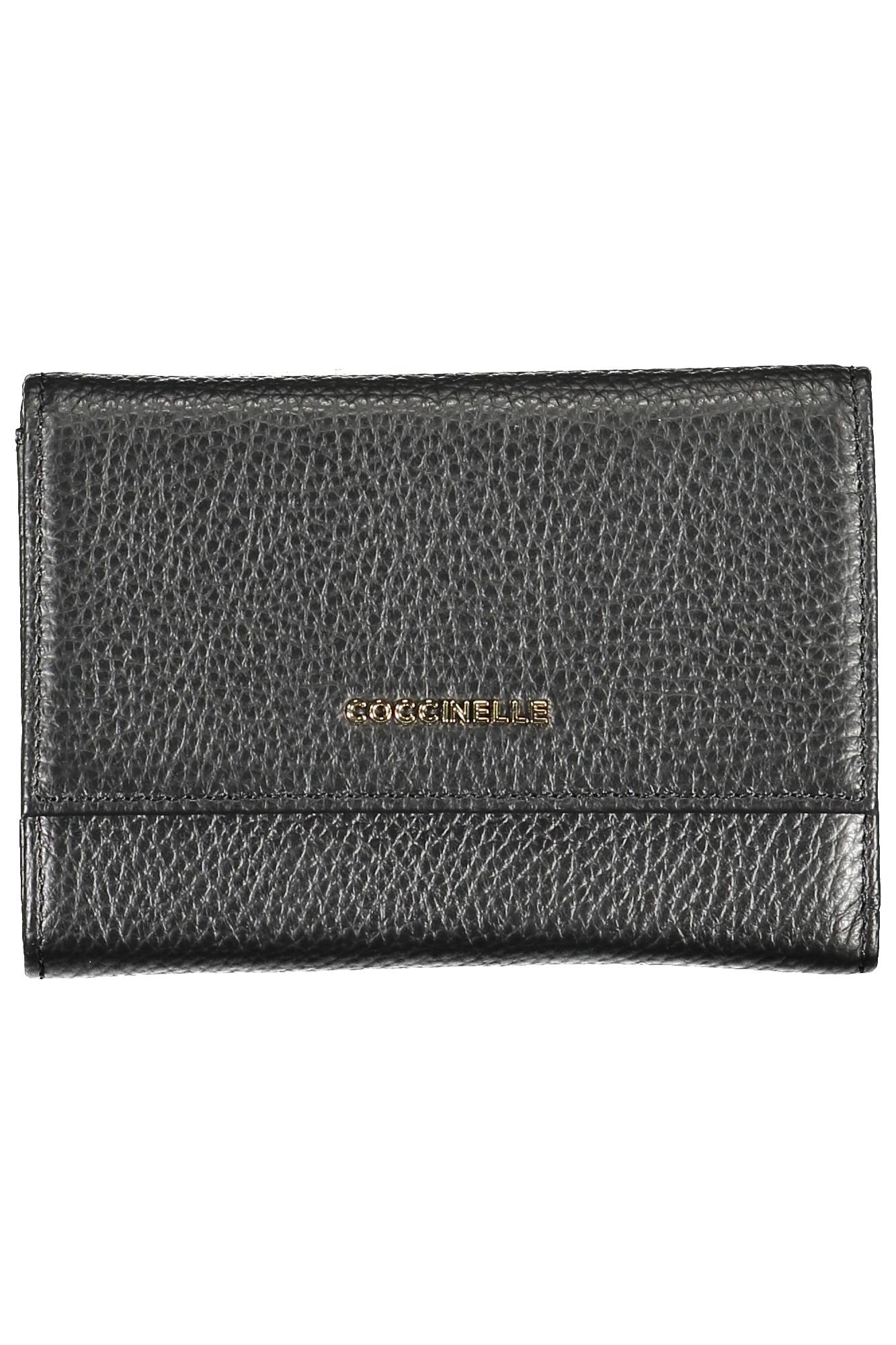 COCCINELLE WOMEN'S BLACK WALLET-0