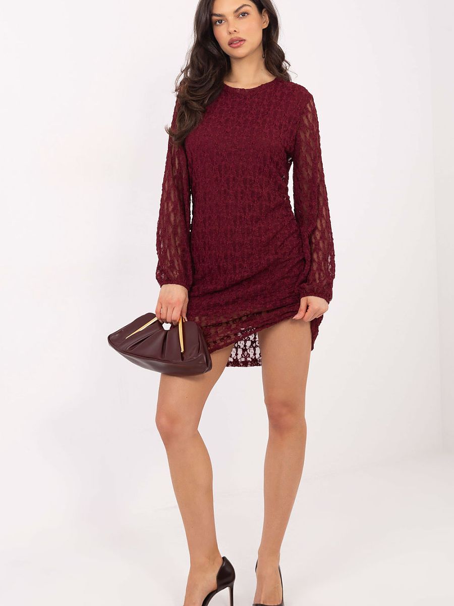 italy moda lace mini dress model 222592