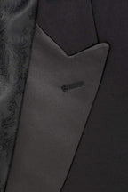 "Milan" Black Tuxedo Jacket Peak (Separates)